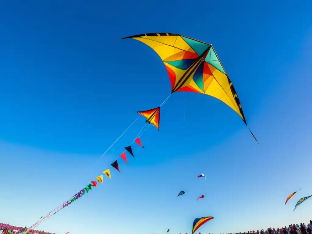 Festival de la Cometa en Nueva Zelanda: Kites multicolores pintan el cielo, exhibiendo arte y cultura en un evento único