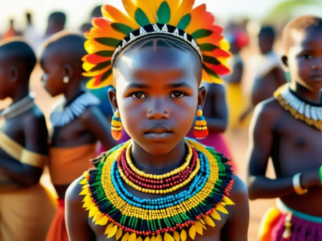 Ritos de iniciación y tradiciones en el Festival de la Pubertad en Mozambique