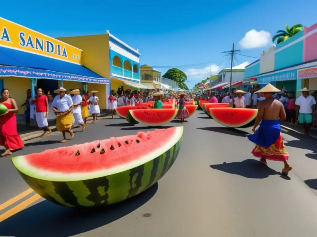 Festival de la Sandía en Tonga: tradición y refrescante diversión