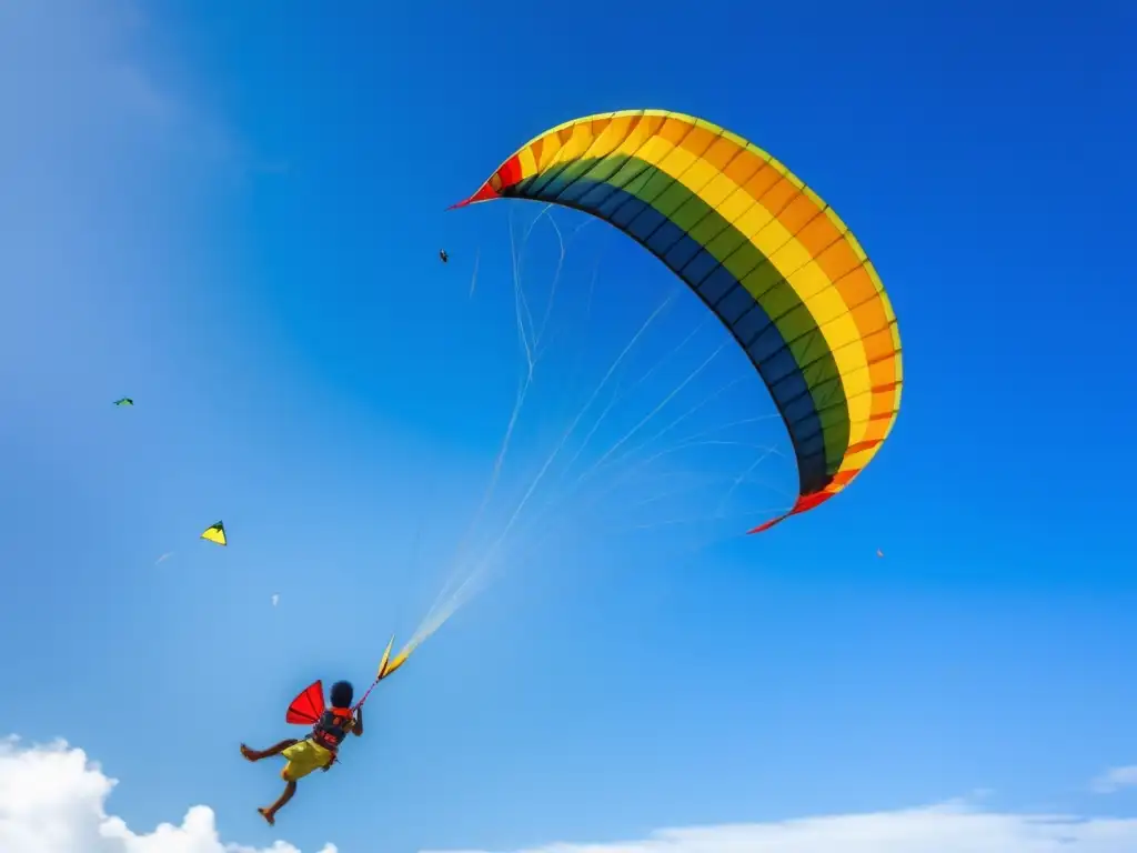 Festival de las Cometas de Bali: Kites coloridos y creativos llenan el cielo en una escena mágica y efímera