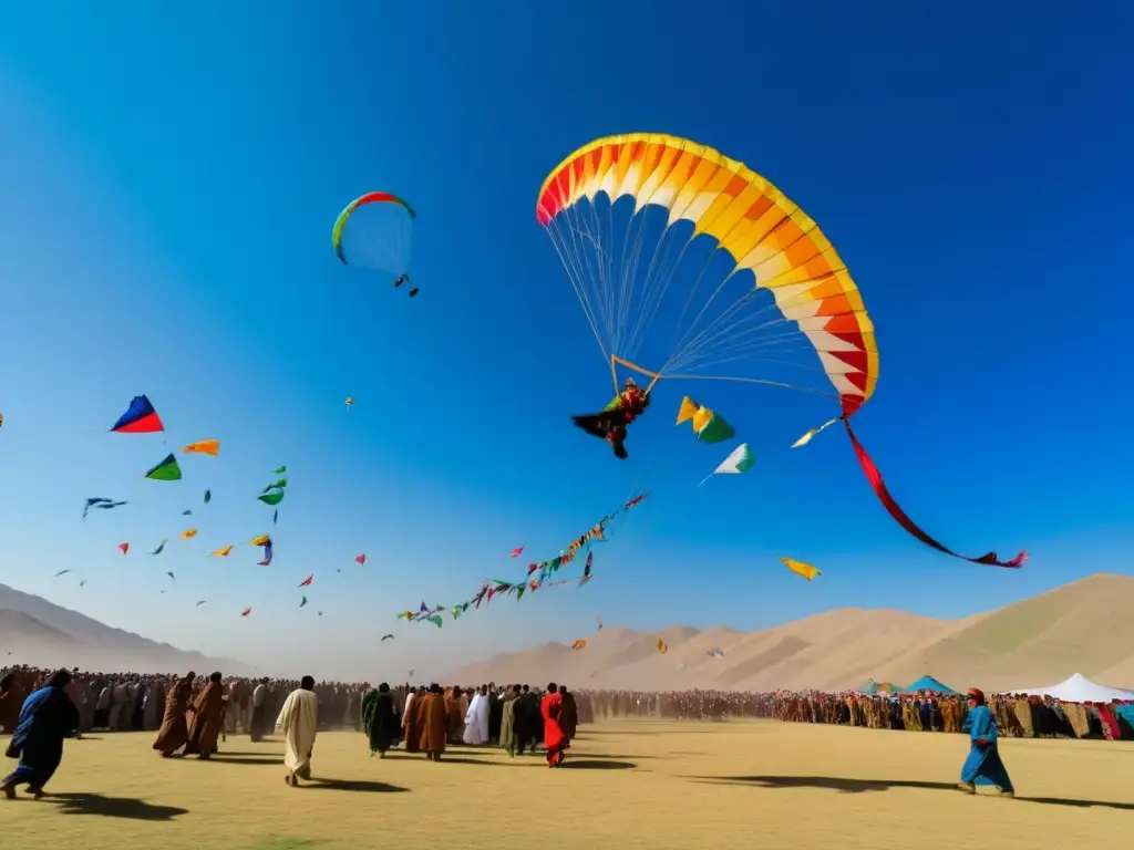 Festival cometas tradicional Afganistán: imagen impresionante celebra cultura, tradición y esperanza (110 caracteres)