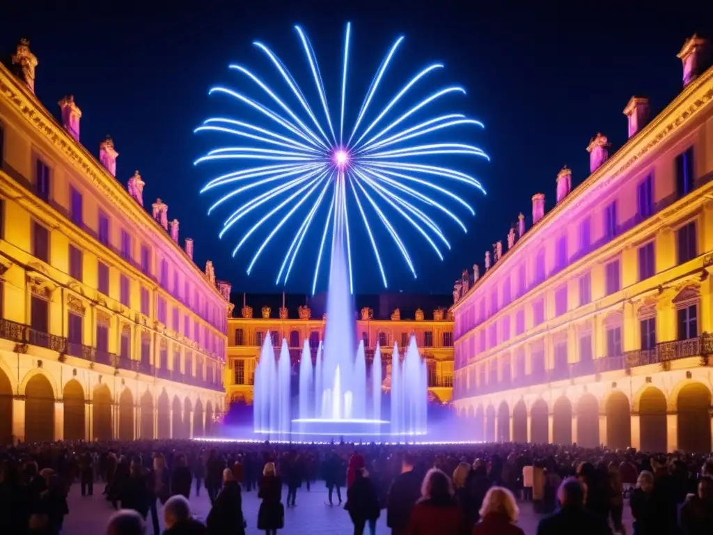 Festival de las Luces Lyon: Tradición y arte en una imagen cautivadora