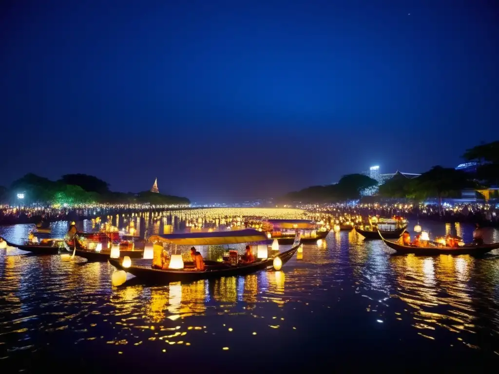 Festival Luces Tailandia: Loy Krathong