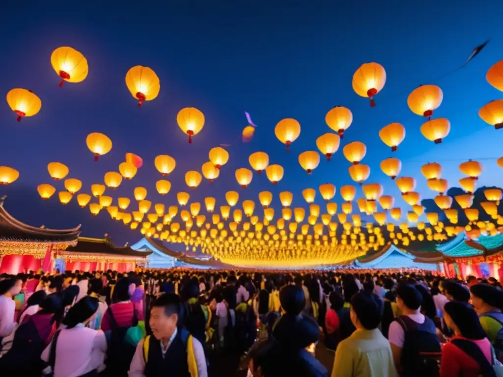 Festival de Linternas en Taiwán: Tradición y colorido en festivales tradicionales alrededor del mundo