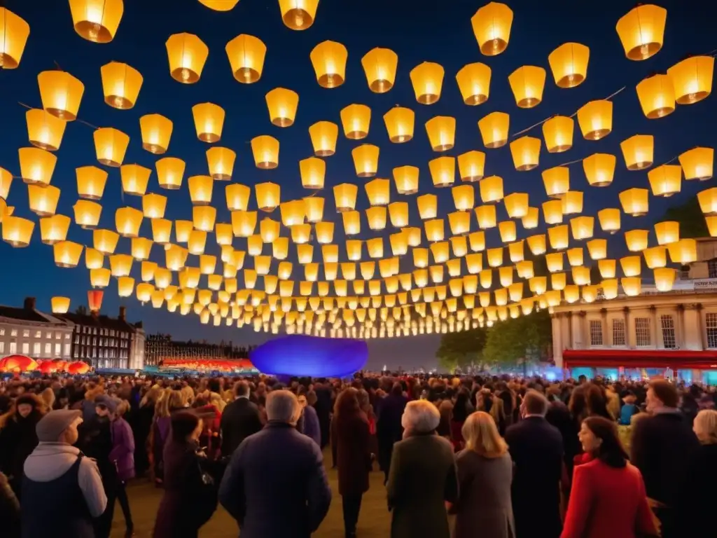 Festival de Lanternas en Londres: Tradición taoísta y belleza en un espectáculo mágico