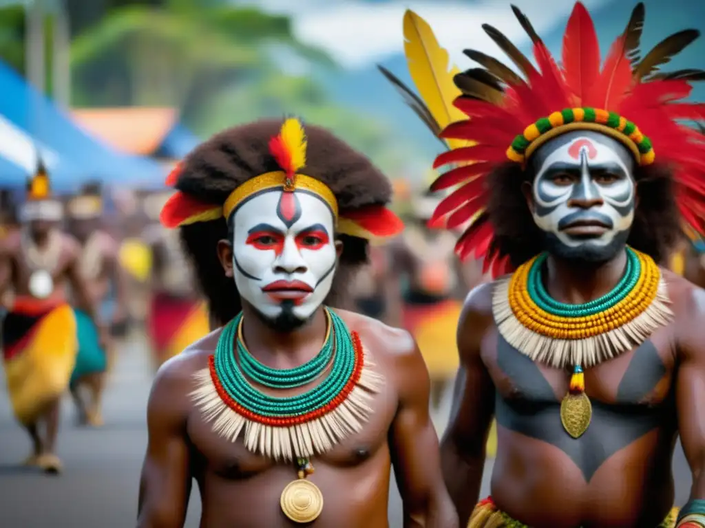 Festival de los Espíritus en Papúa Nueva Guinea, danzas, música, trajes tradicionales y belleza natural