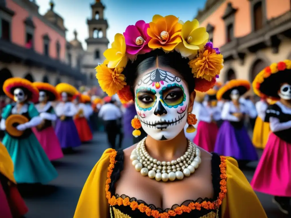 Festival de los Muertos en México: Desfile, música, danza, altares, calaveras de azúcar