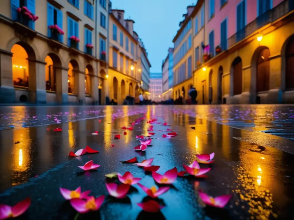 Festival Lluvia Rosas Lyon: Tradición visual olfativa