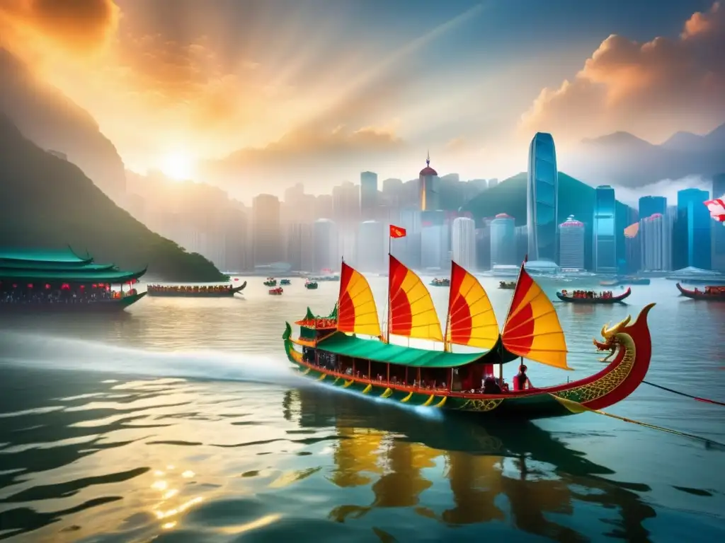 Festival Barcos Dragón Hong Kong: tradición, energía y la majestuosidad de un evento internacionalmente famoso