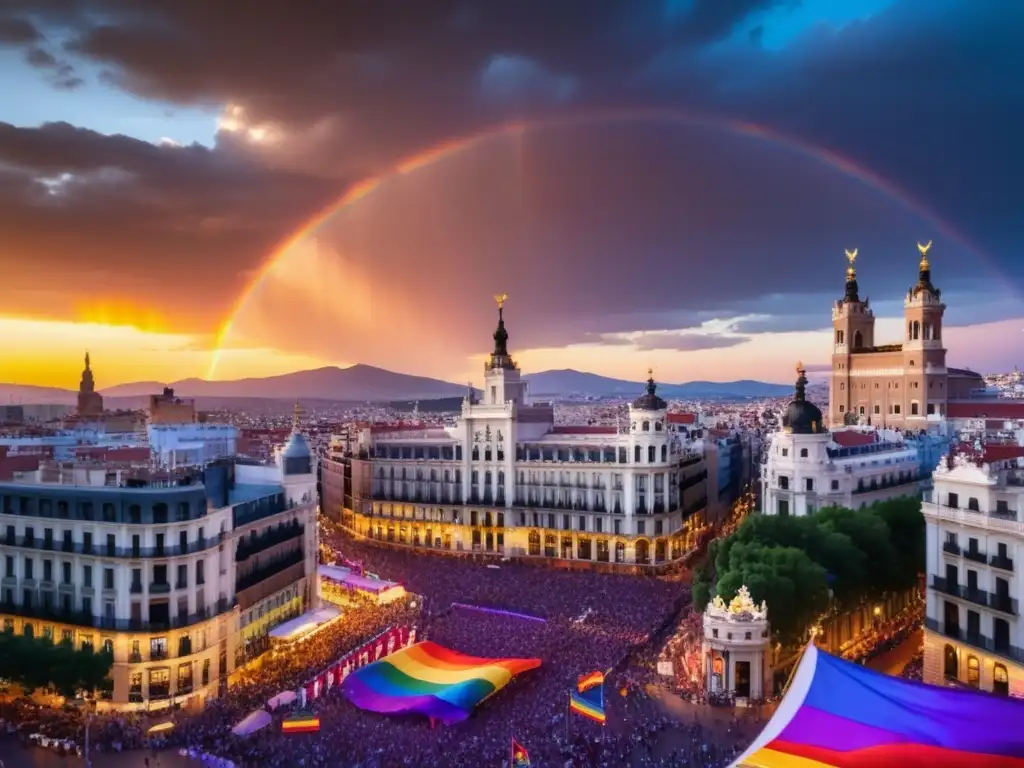 Festival Orgullo Madrid: Celebración vibrante de la diversidad y el amor LGBTQ+ en la icónica ciudad