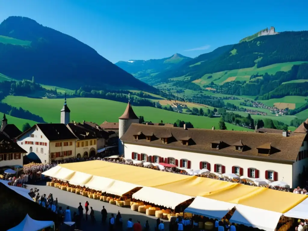 Festival del queso en Gruyères, Suiza