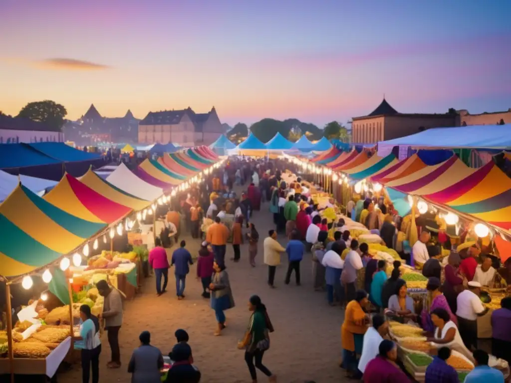 Festival culinario: Tradiciones culinarias en festivales