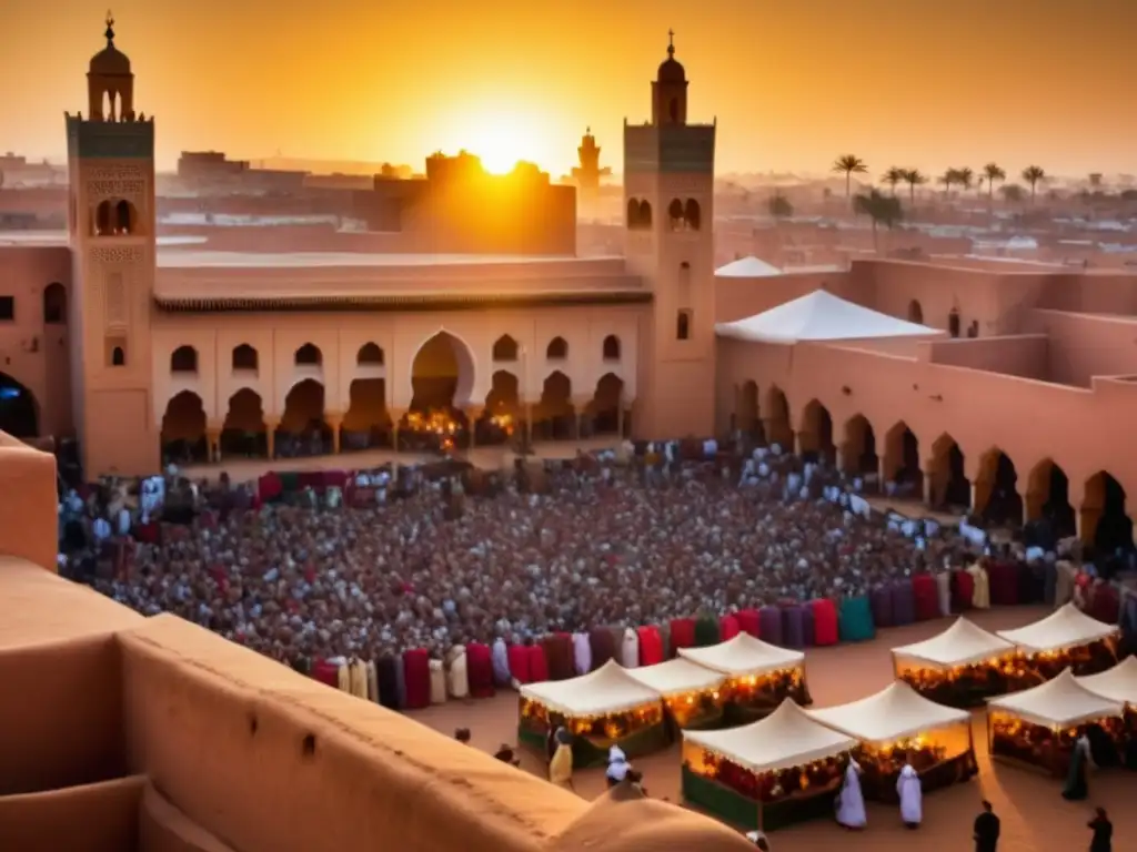 Festival de Gnaoua en Marrakech: Vibrante escena de música tradicional y arquitectura marroquí en la histórica medina