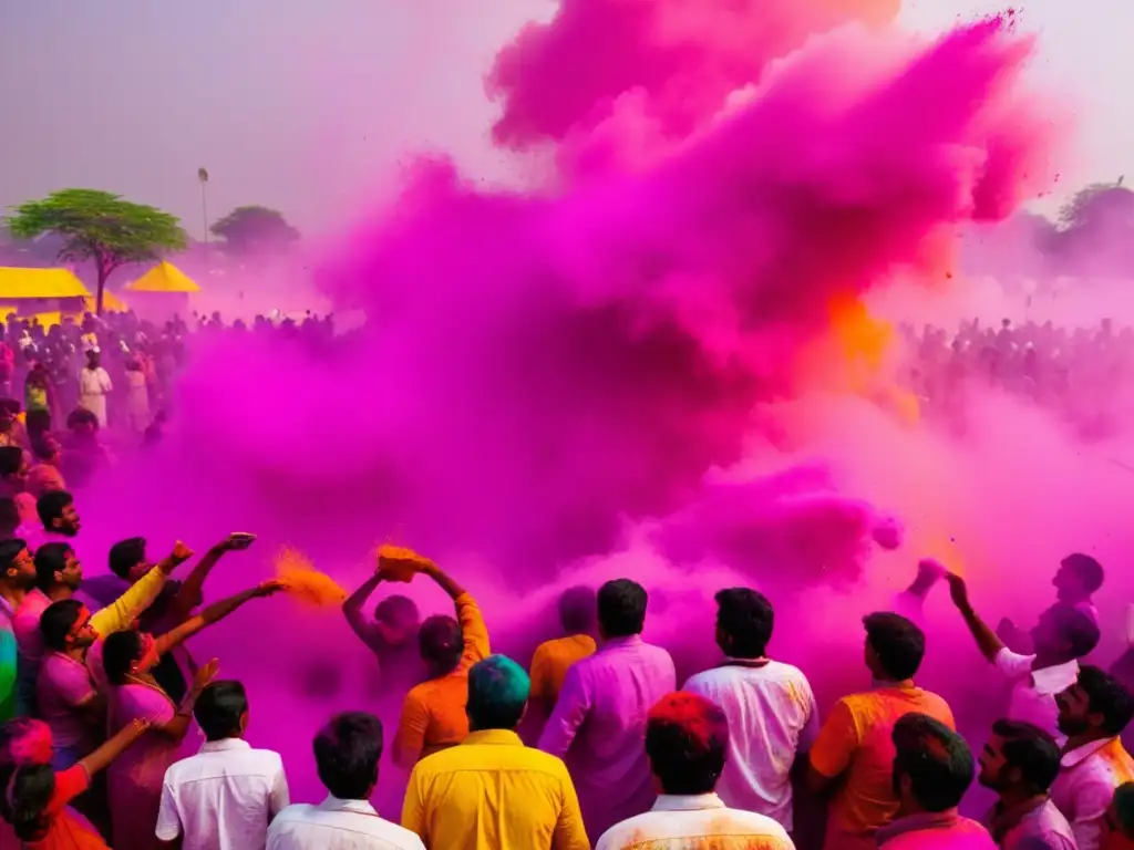 Festival Holi en India: Vibrante celebración de colores, música y alegría - Festivales religiosos tradicionales en todo el mundo