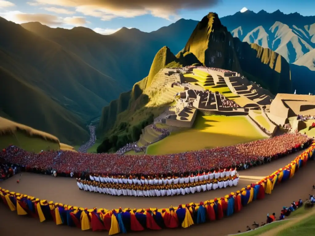 Celebración vibrante del Inti Raymi en Ecuador - Festivales tradicionales del mundo