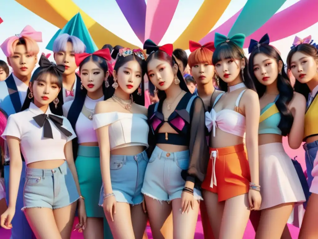 Influencia KPop en indumentaria de festivales juveniles