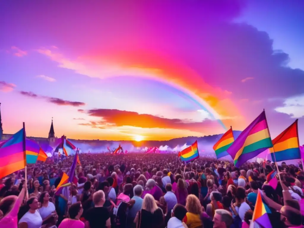 Festival LGBTQ+ Europa: diversidad y amor en un mágico atardecer