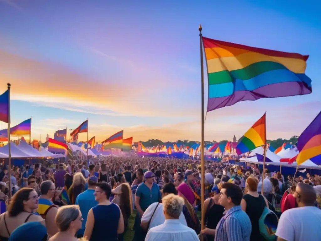 Festivales LGBTQ+ tradicionales, un mundo vibrante y inclusivo