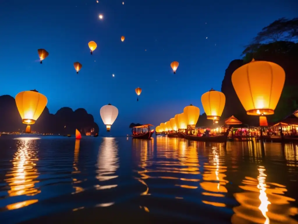 Festival de la Luna Llena en Tailandia: tradiciones y espectáculo impresionante