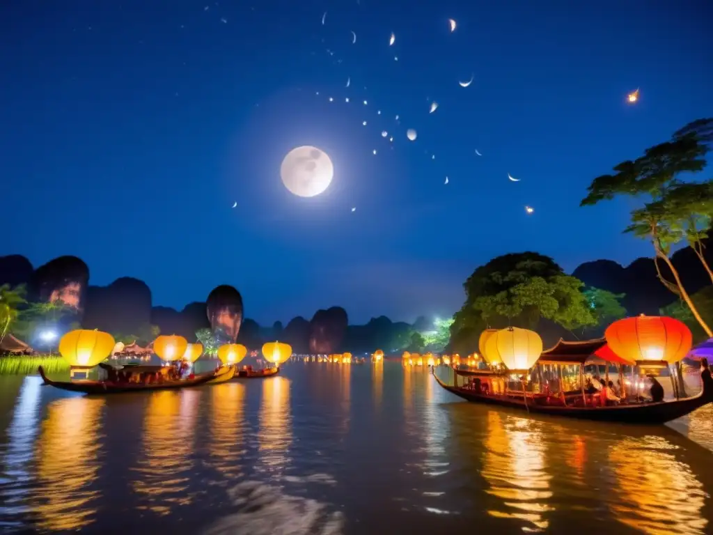 Festival Luna Llena Tailandia: tradiciones y encanto en imagen