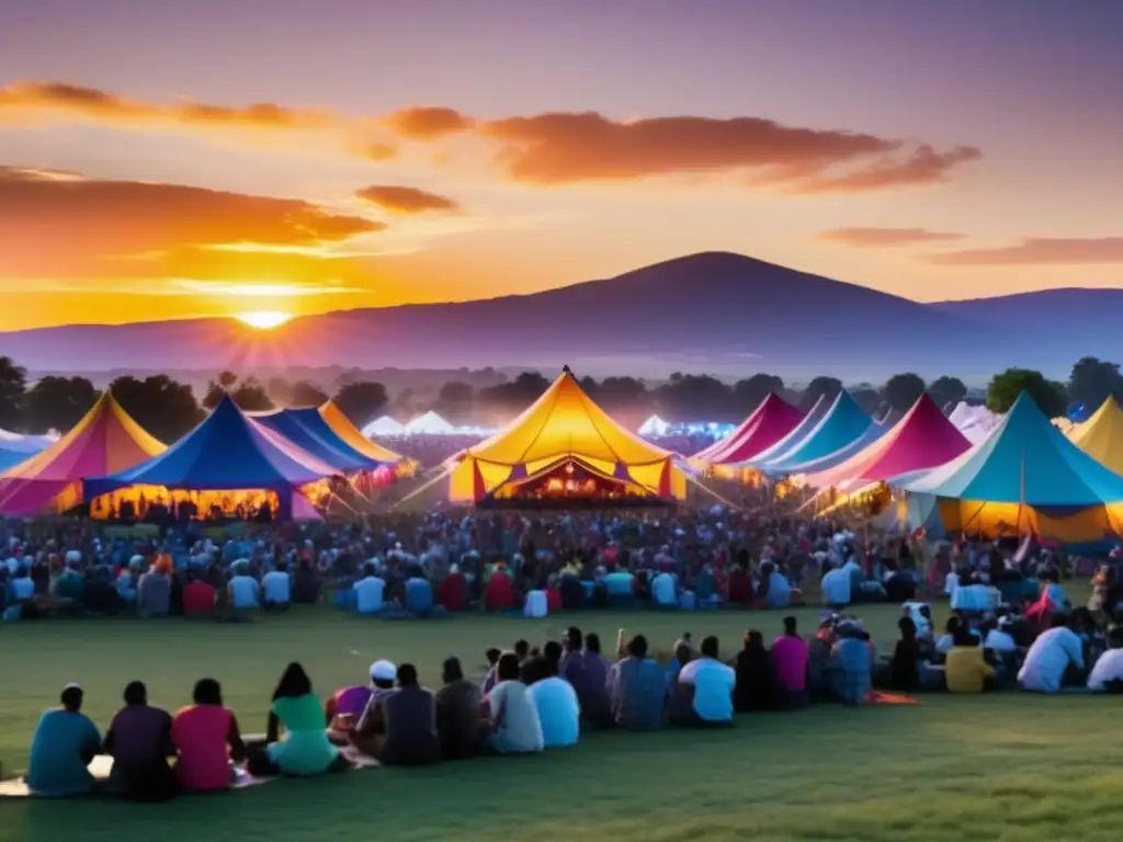 Festival vibrante con música, risas, diversidad y cambio social