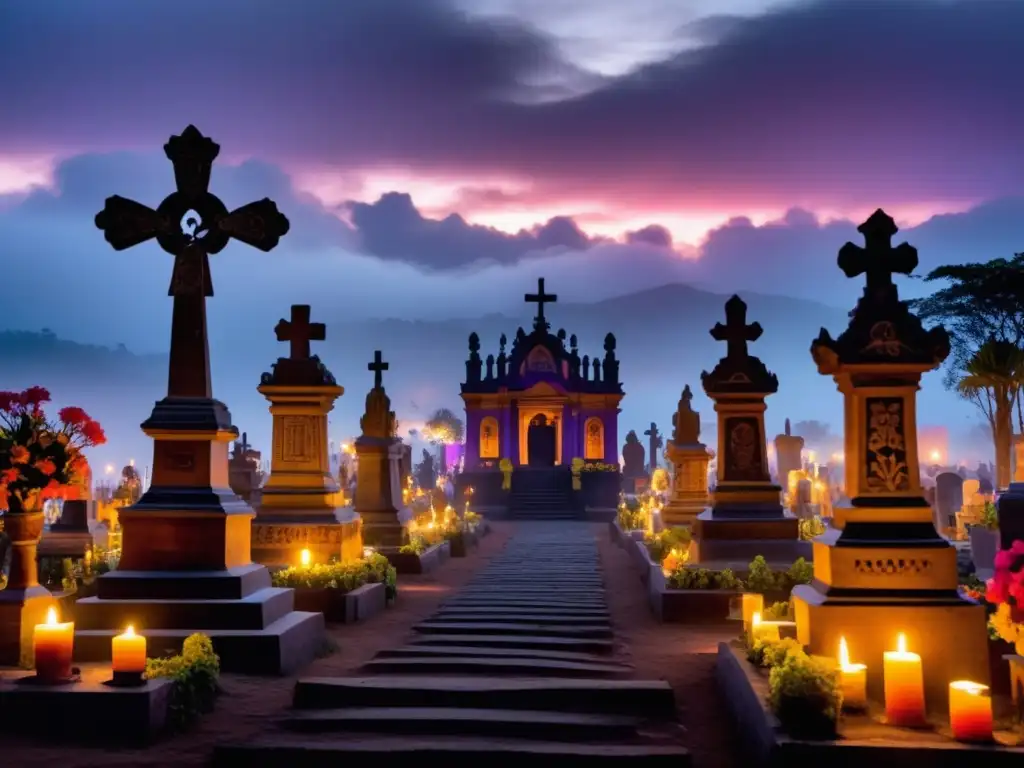 Festival de los Muertos en Madagascar: escena mística y cultural con danzas tradicionales y tumbas adornadas