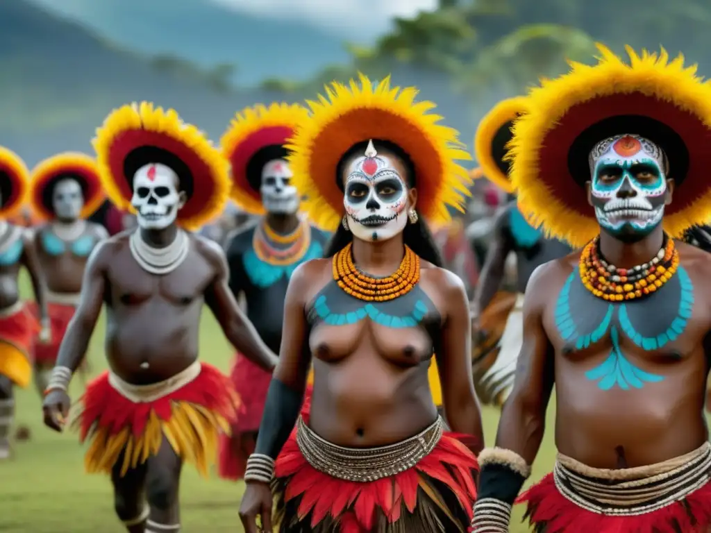 Festival Muertos Vivientes Papua: danzas tribales, tradiciones, cultura y naturaleza en escena vibrante