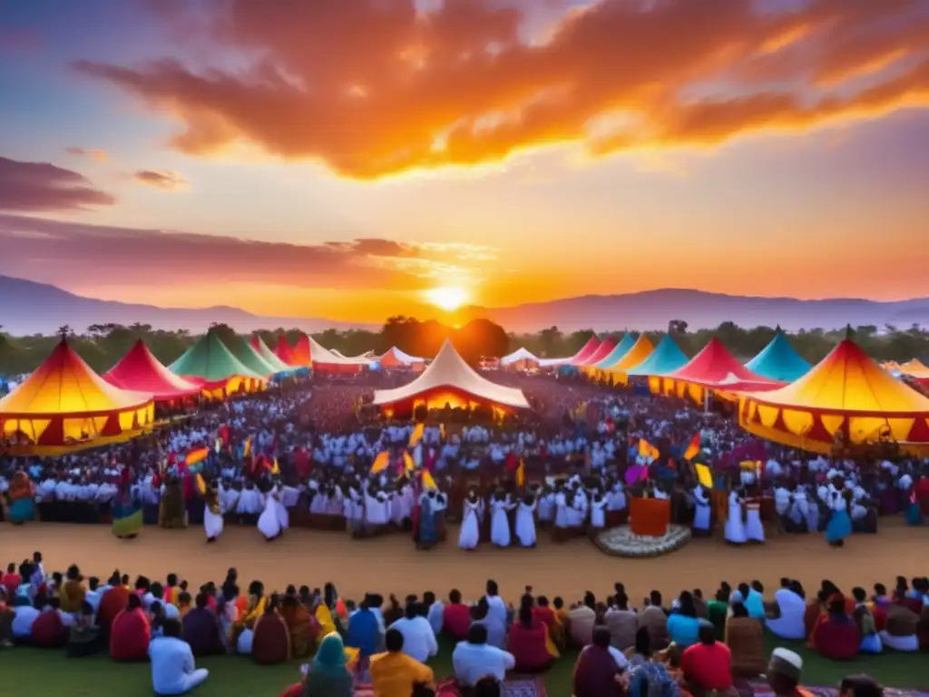 Festival intercultural: Innovación y creatividad en una imagen cautivadora