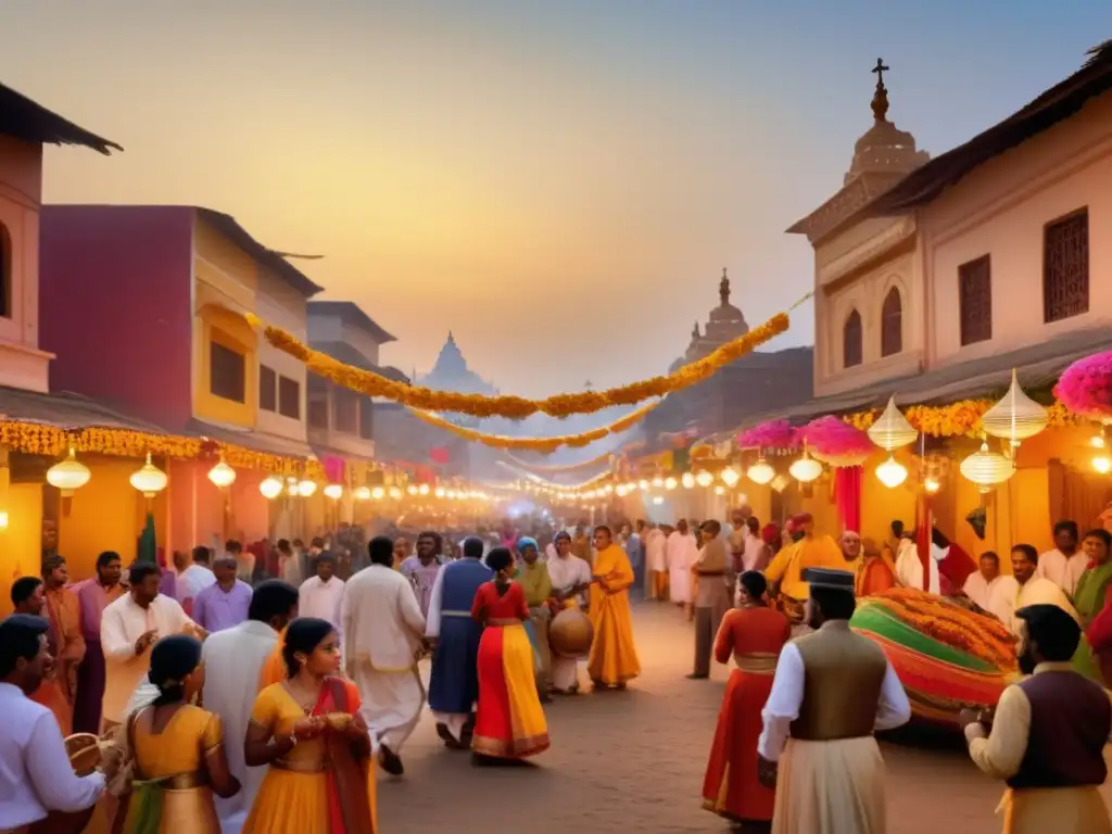 Festival religioso y cultural: diversidad y armonía