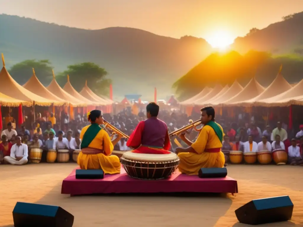 Importancia de la música en festivales tradicionales