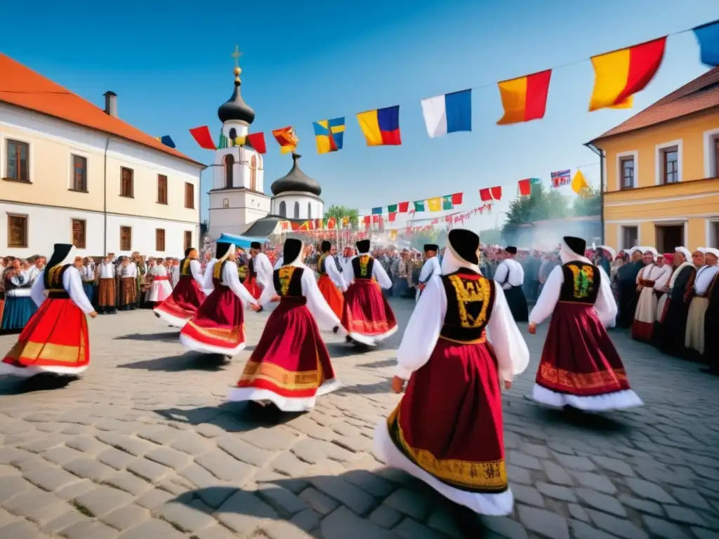 Festivales ortodoxos Europa del este, tradición y cultura en una vibrante imagen de danza y música