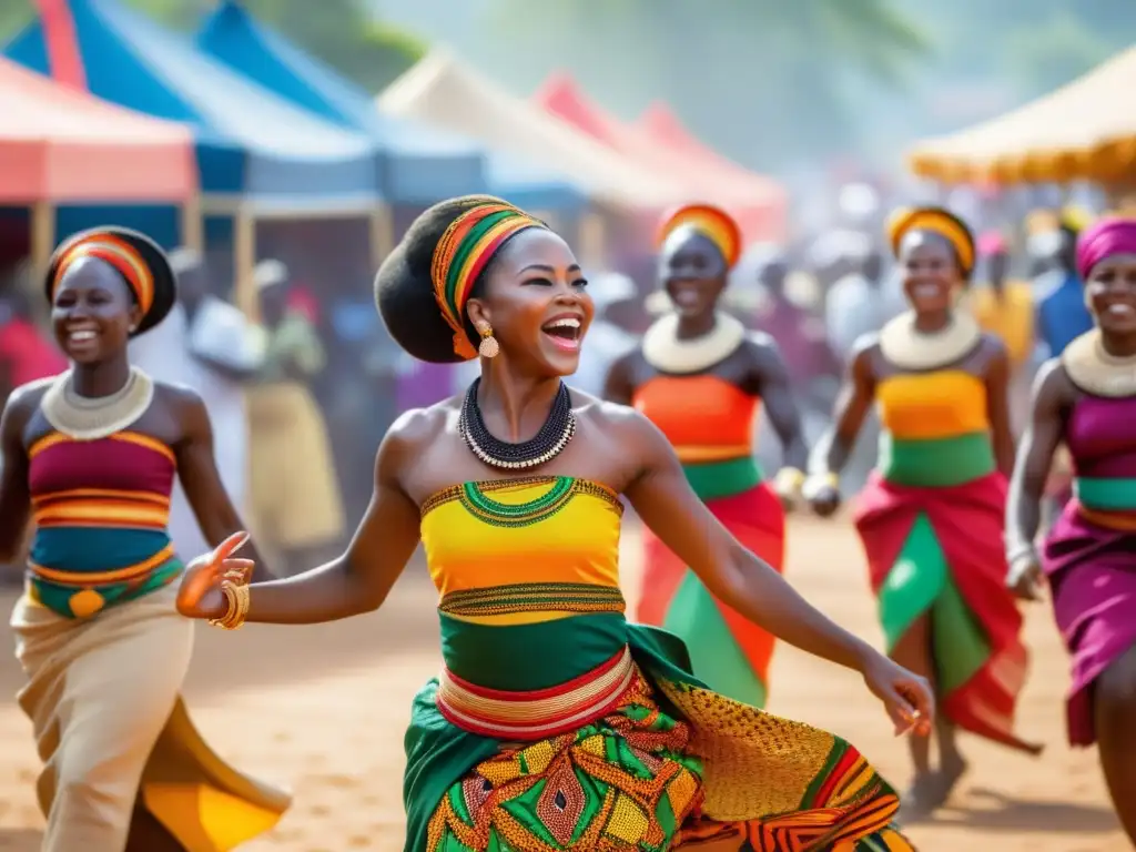 Tradición y cultura en el Festival de Cosecha de la Reina de África