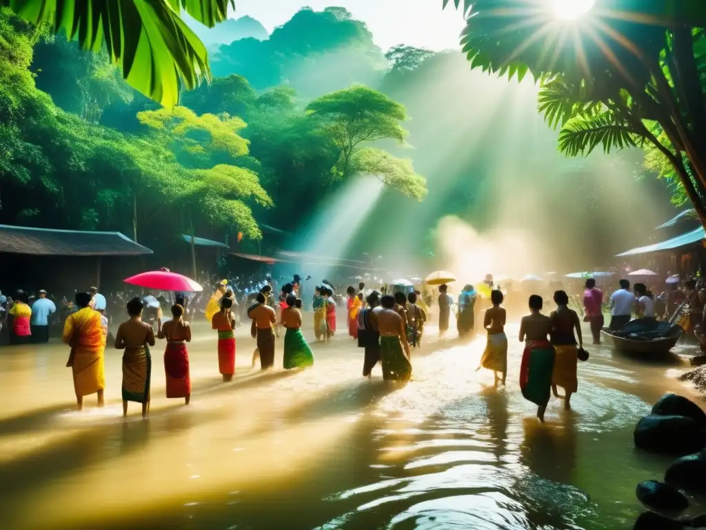 Festival Songkran en Tailandia: Renovación cultural con vibrante celebración acuática