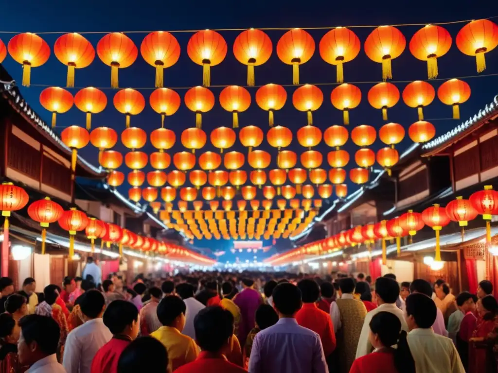 Festival tradicional en Asia: vibrante, colorido y lleno de cultura