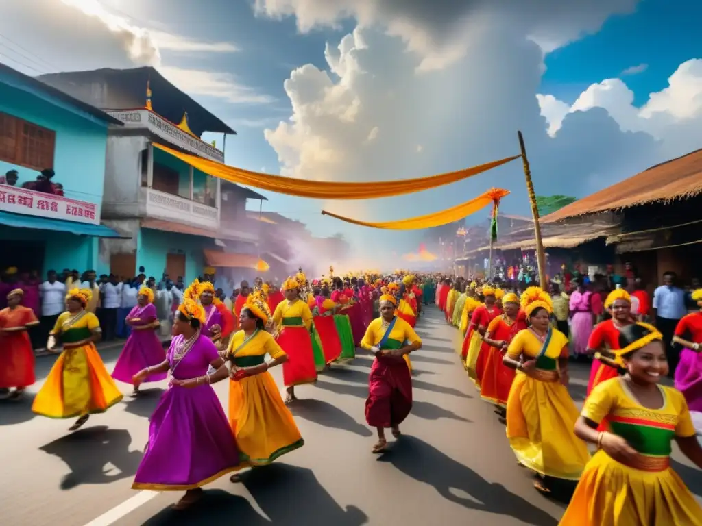 Festival tradicional: Transformación social, alegría, unidad y patrimonio cultural