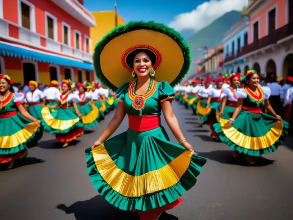 Festivales tradicionales en América Latina: Celebración vibrante y colorida que captura la esencia de la cultura y tradiciones de la región