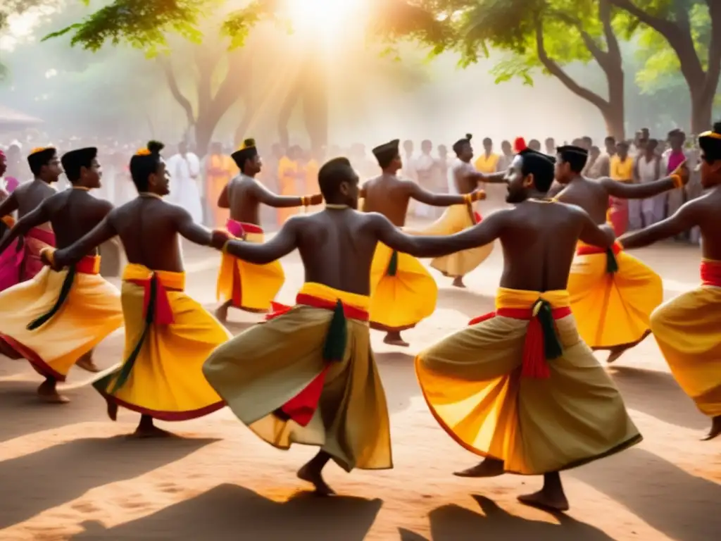 Hombres en festividades tradicionales, danzas rituales y rica herencia cultural