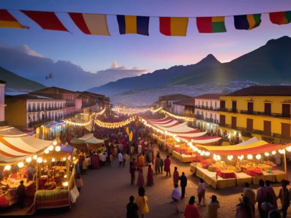 Vista impresionante de un festival tradicional en América del Sur - Festivales tradicionales América del Sur