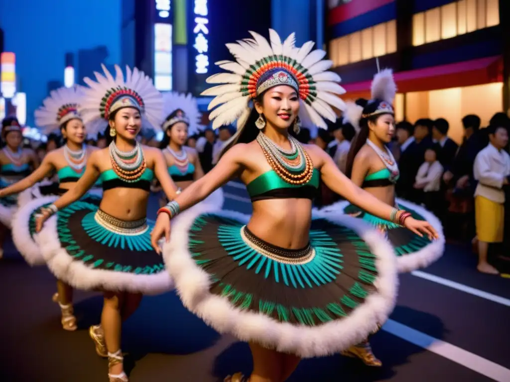 Festival subcultural en Tokyo: danza tribal, trajes coloridos, tradición y modernidad