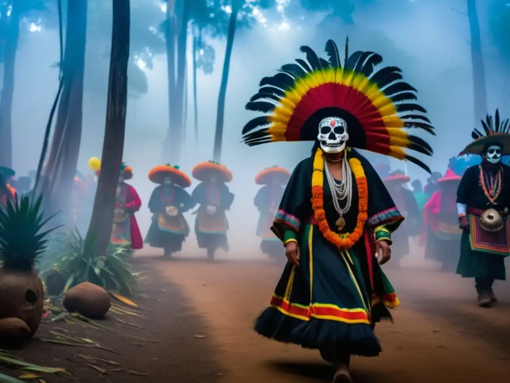 Festival de las Calaveras en Bolivia: Danza, colores vibrantes y tradiciones en un bosque místico