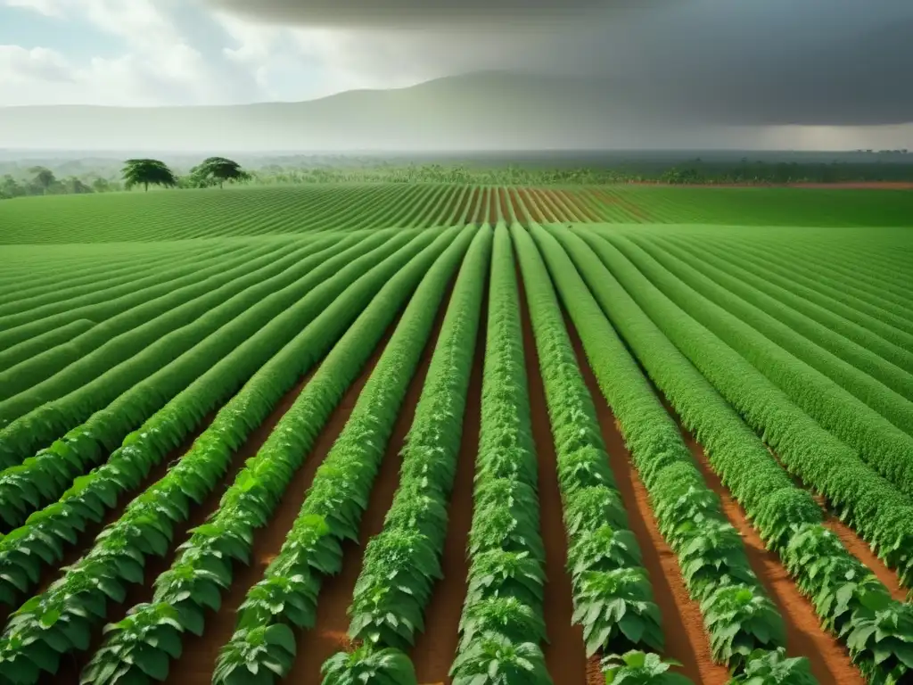 Celebración tradicional de la cosecha de Yam en Nigeria: imagen de gran detalle, campos verdes, agricultores locales y yams recién cosechados