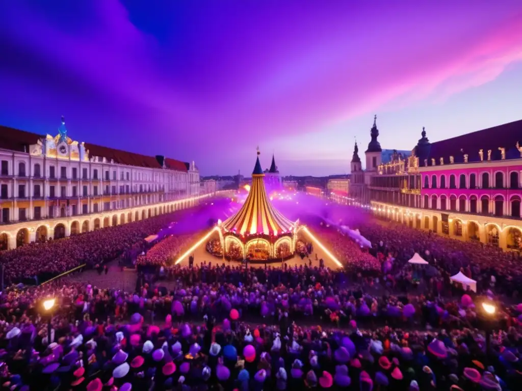 Escena vibrante: Festivales insólitos Europa, con colores, música y tradiciones culturales