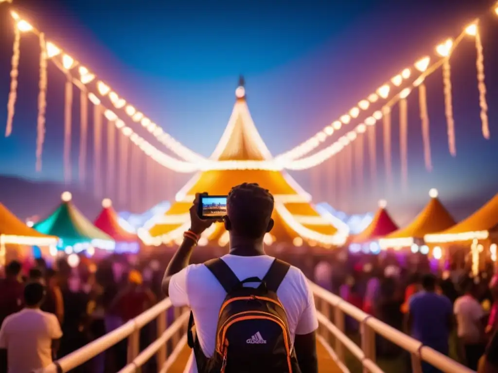 Técnicas de fotografía festivales documentar forma