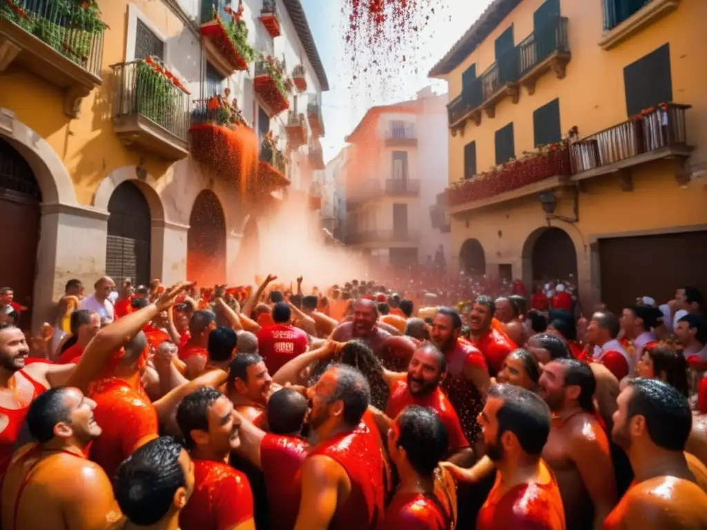 Festival Tomatina: tradición española divertida