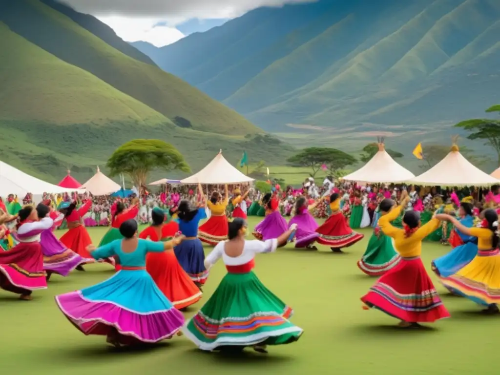 Festival de mujeres tradicionales en América Latina