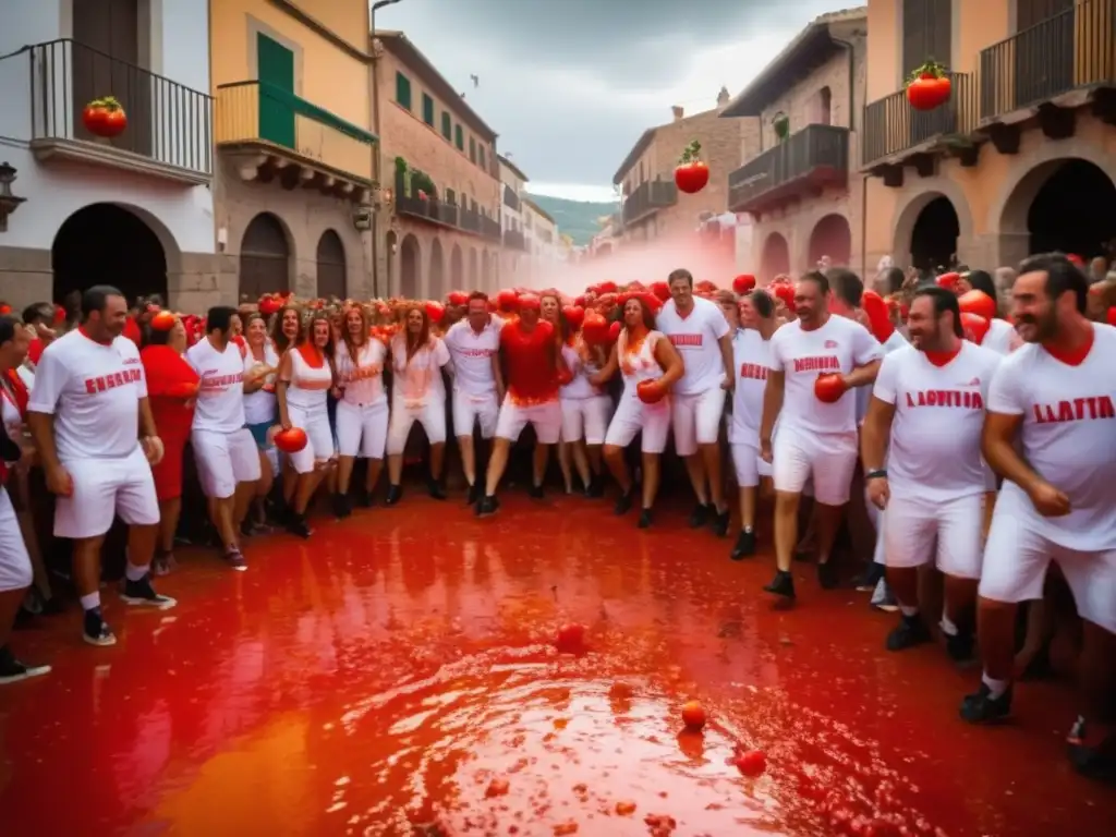 Festival Tomatina: tradición española divertida