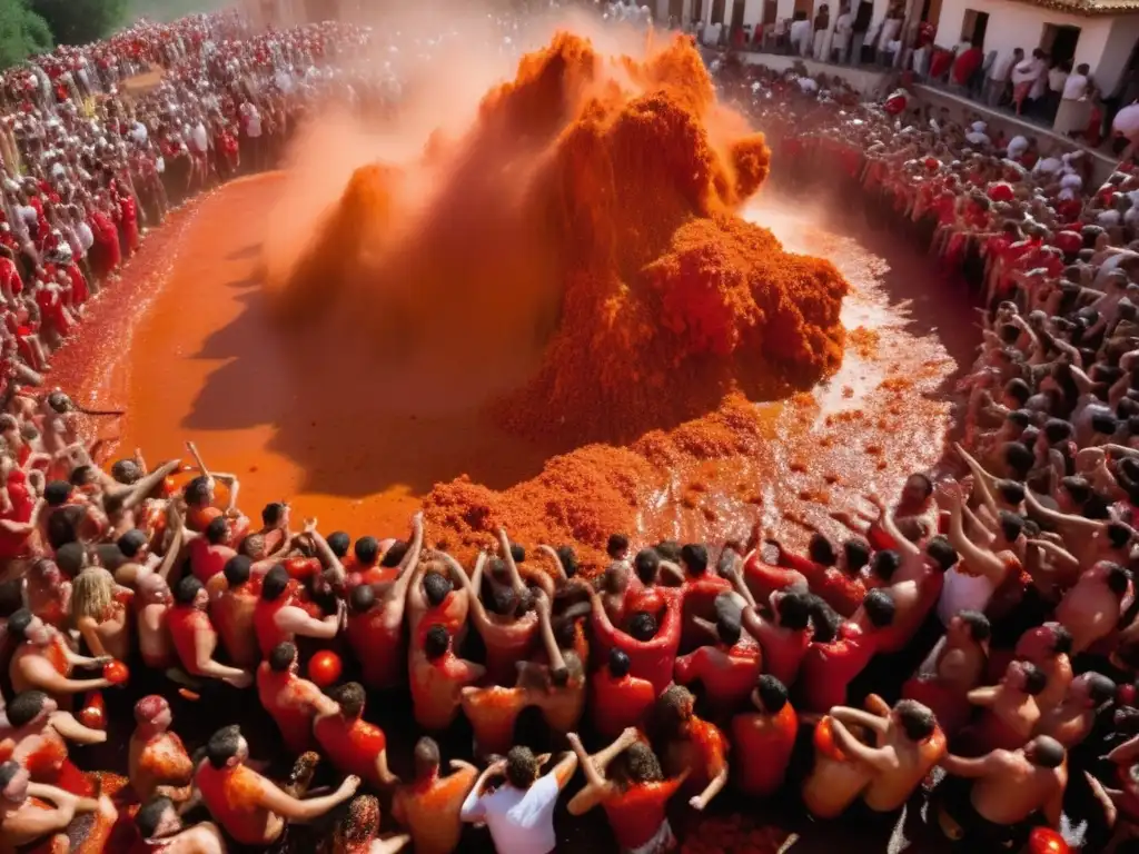 Historia y significado de La Tomatina: Épica batalla de tomates en Buñol, España, llena de caos vibrante y risas juguetonas