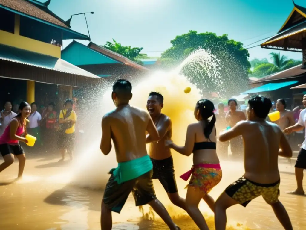 Festival Songkran en Tailandia: colores vibrantes, risas y agua, una renovación cultural