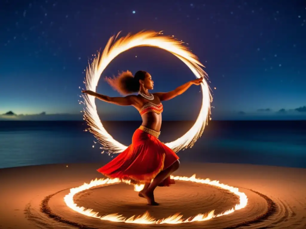 Fuego y danza en Festivales tradicionales Islas Fiji