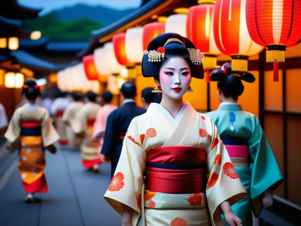 Moda Étnica Festivales Tradicionales en Gion Matsuri, Kyoto, Japón